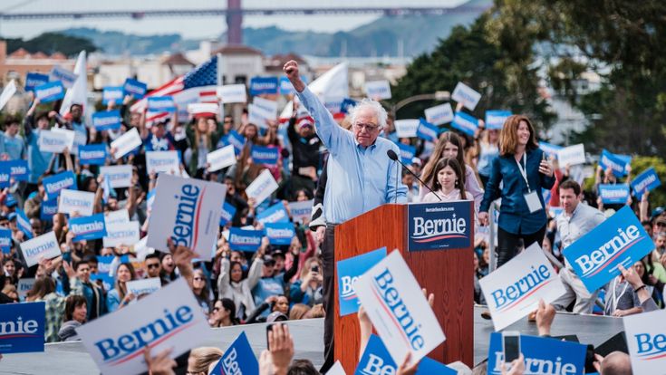 Una giornata al Bernie Sanders Show
