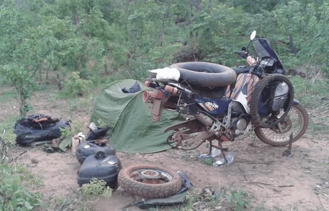Giro d'Africa in moto, l'impresa di un italiano