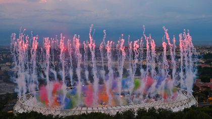 Europei, lo spettacolo della cerimonia d'apertura