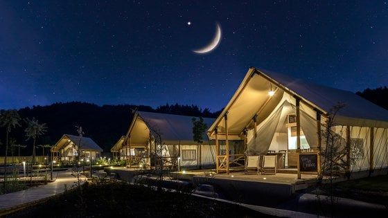 Slovenia: una vacanza in tenda all'insegna del lusso