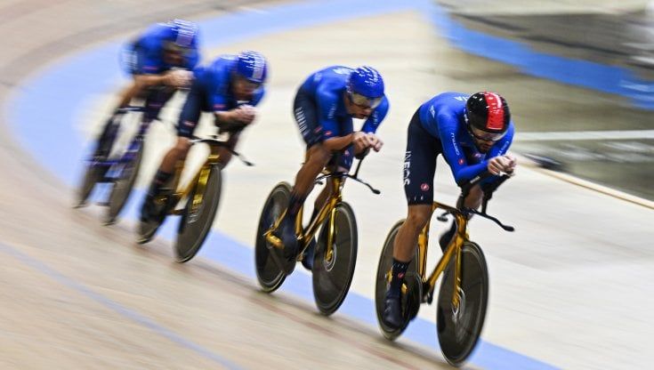 Europei di ciclismo su pista: Ganna trascina il quartetto azzurro all'oro