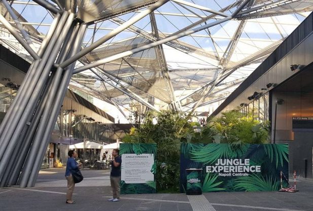 Napoli, sorpresa nel metrò: arriva la Jungle Experience