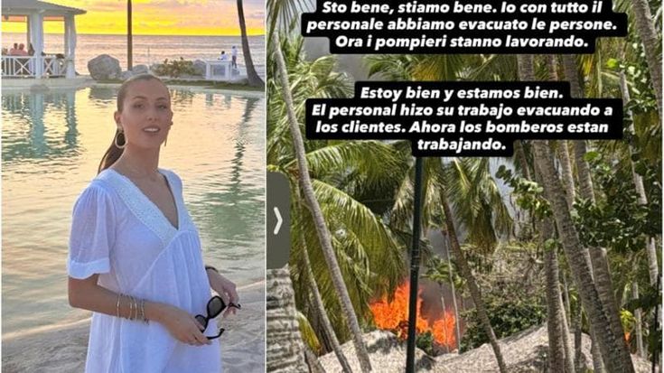 Incendio Santo Domingo, Sara Calabria: "Ho visto persone tornare a prendere le valigie"