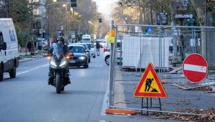 Conclusi i lavori in via Libertà, i bus dell’Amat tornano a circolare