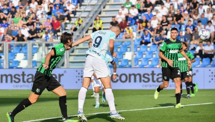 Sassuolo-Inter 1-2: Dzeko rilancia i nerazzurri anche in campionato