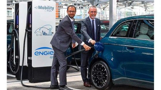 Inaugurato a Mirafiori il progetto vehicle-to-grid