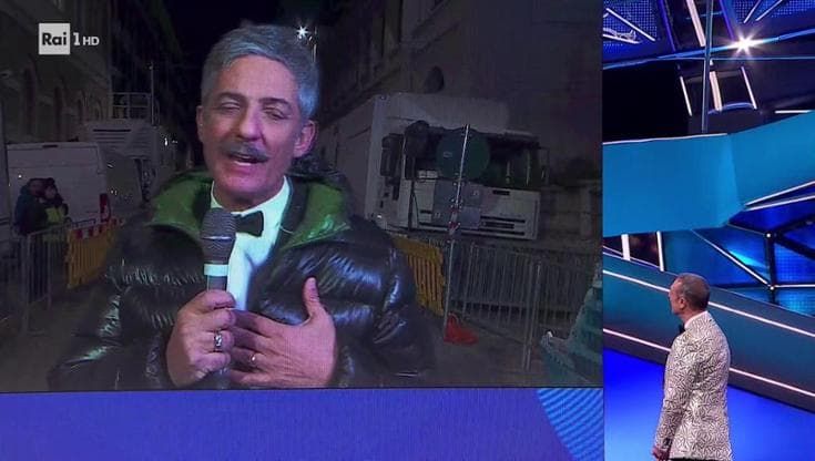Sanremo, Fiorello scherza su Blanco: "Anche mia madre quando non sente spacca tutto"