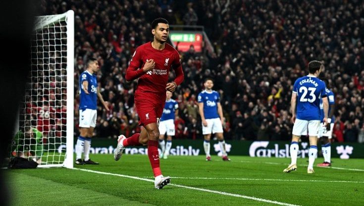 Premier, il Liverpool si ritrova nel derby: 2-0 all'Everton