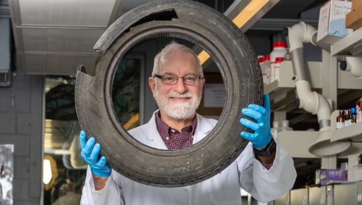 Dalla discarica al cantiere: la startup che trasforma gli pneumatici in materiali sostenibili