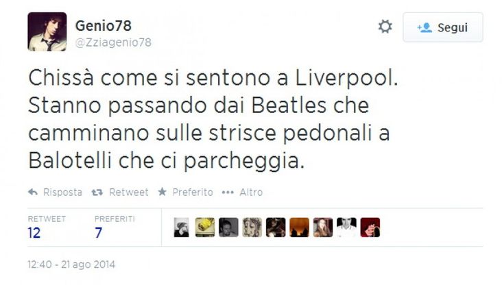 Balotelli al Liverpool, l'ironia dei tifosi su Twitter