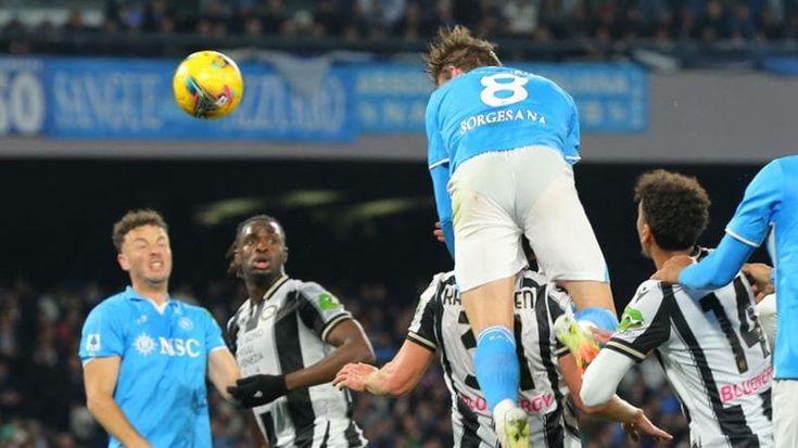 Napoli-Udinese 1-1: Ekkelenkamp replica a McTominay, gli azzurri frenano