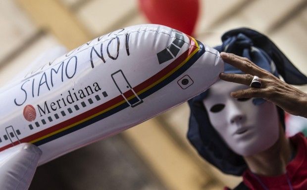 Meridiana, il tavolo al Ministero del Lavoro e le proteste