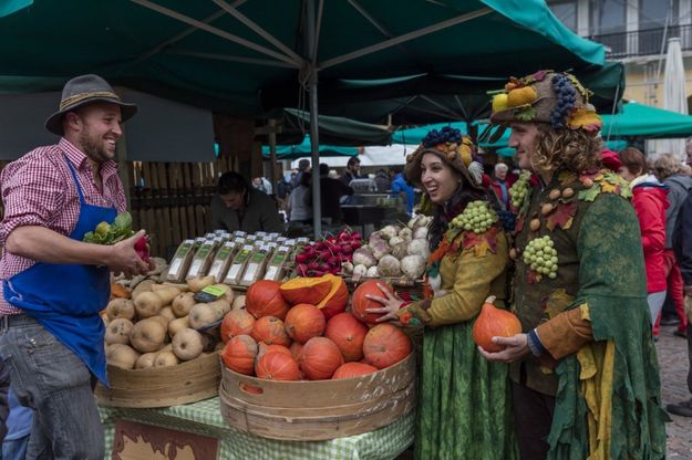 Bolzano, la Festa dei contadini per il Ringraziamento
