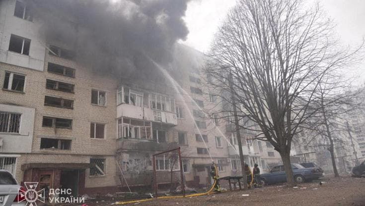 Ucraina, attacco russo alla città di Sumy: decine di feriti