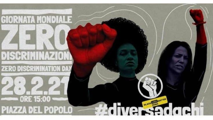 Roma, gli appuntamenti di comitati e movimenti. "Contro tutte le discriminazion": in piazza del Popolo la protesta antirazziasta di Black Lives Matter