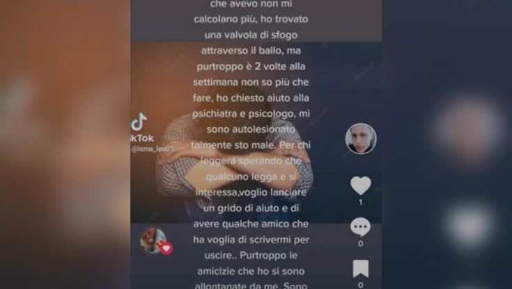 "Ho bisogno di amici, solo mia madre esce con me": su Instagram l'appello di Ismaele, 21enne di Bari