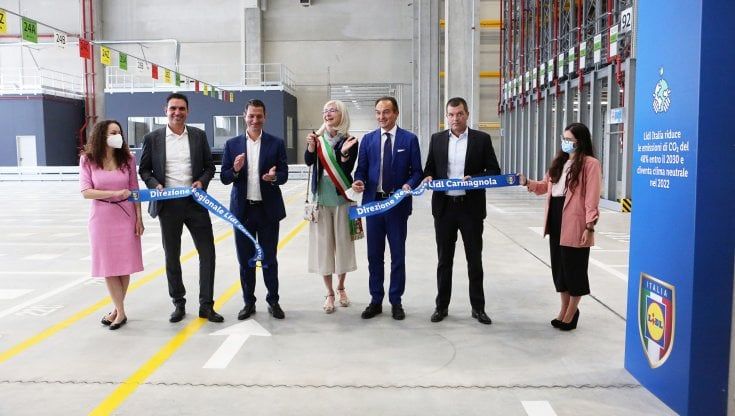 Lidl, apre un nuovo centro logistico in Piemonte