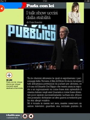 I talk show uccisi dalla stabilit&agrave;