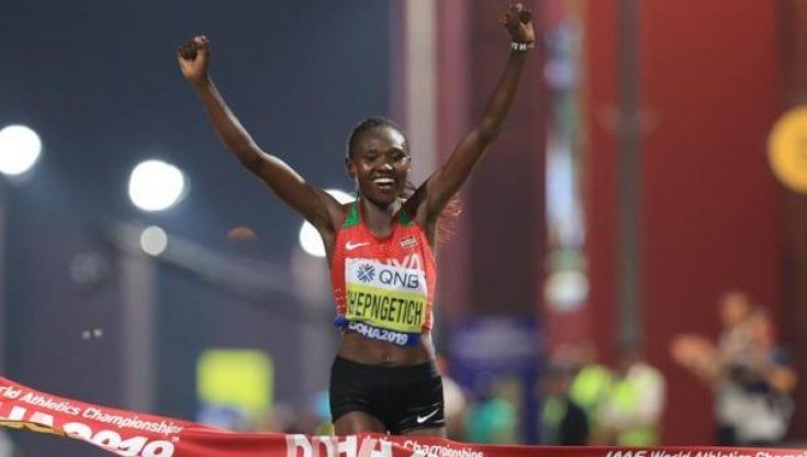 Atletica, Ruth Chepngetich nuovo record del mondo nella mezza maratona