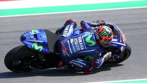 MotoGp, Mugello: Vinales in pole, Rossi è secondo