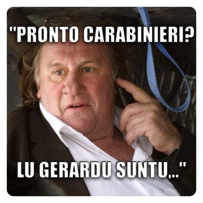 <span class="gwt-InlineHTML kpm3-ContentLabel">"Lu Gerardu De Lecce"</span>, <br />il web fa il verso a Depardieu