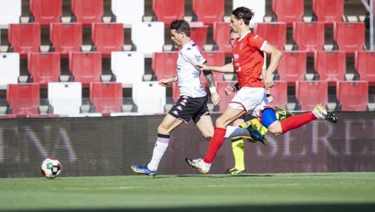 Triestina - Palermo finisce 1 - 2. La doppietta di Floriano galvanizza i rosanero