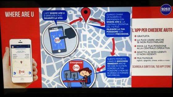 Chiamate geolocalizzate in automatico al 112: così i soccorsi arriveranno in fretta all'indirizzo giusto