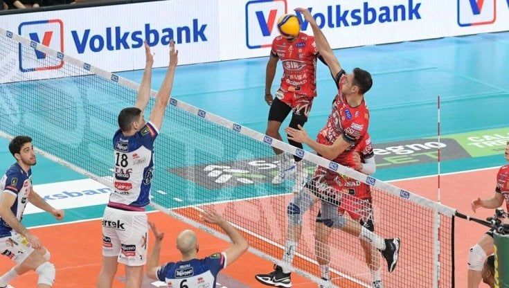 Volley, Superlega: Perugia perde il primo punto. Ma a Trento la partita è ancora sua