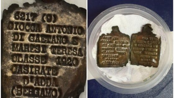 In Brianza spunta la piastrina di un soldato della Seconda guerra mondiale. L'appello: "Cerchiamo i suoi eredi"