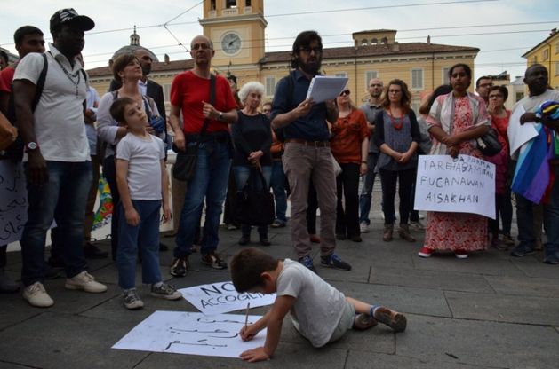 "Parma accoglie": manifestazione contro il razzismo in piazza Garibaldi
