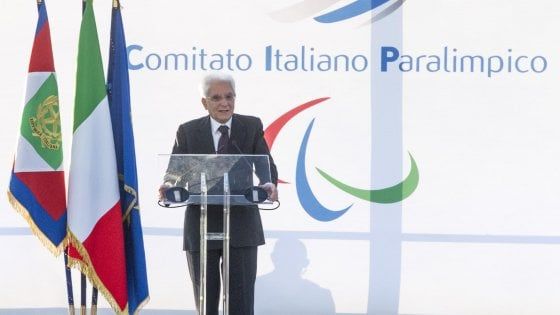 Tre Fontane, aperto il centro Cip. Mattarella: "Realizzato sogno paralimpico"
