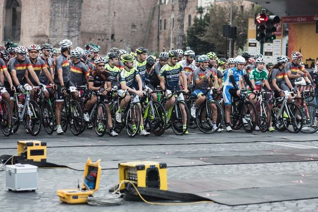 Granfondo, da Roma ai Castelli in bici