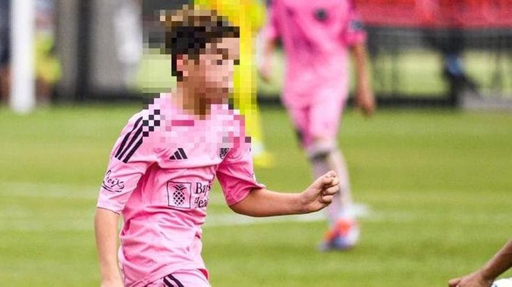 Thiago Messi, il figlio di Lionel segna 11 gol in una partita