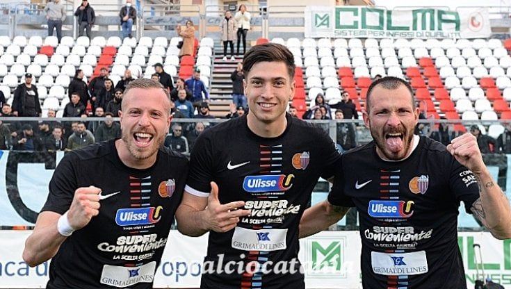 Tre gol per il Catania che espugna il campo della Turris