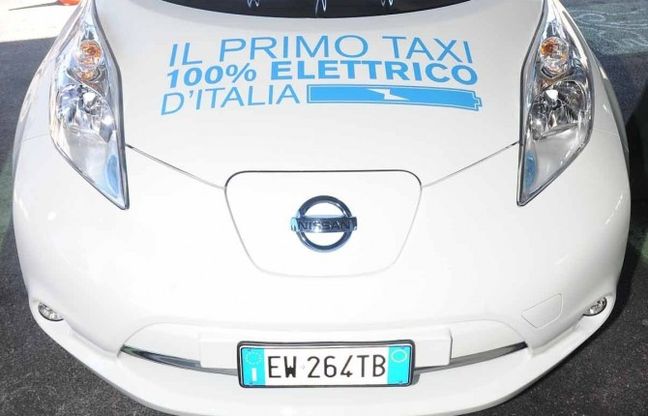 Taxi elettrici, da Roma parte la sfida