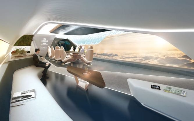Amac Aerospace e Pininfarina, lusso a 10.000 metri
