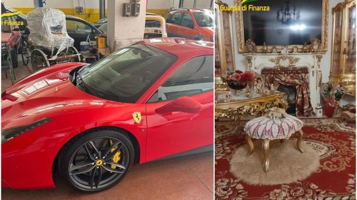 Lecco, sconosciuto al Fisco da 20 anni ma con otto supercar nel garage della villa