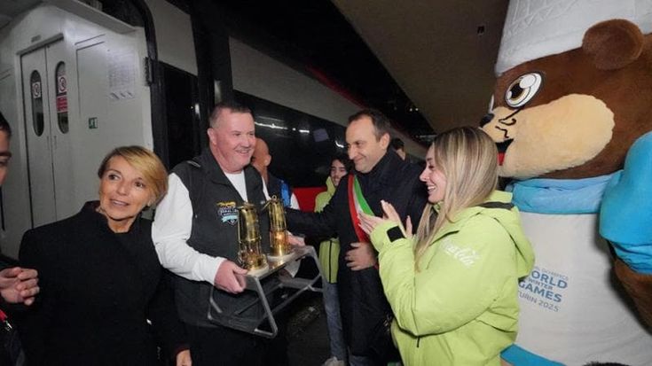 Special Olympics, la festa può iniziare: la fiaccola è arrivata a Torino