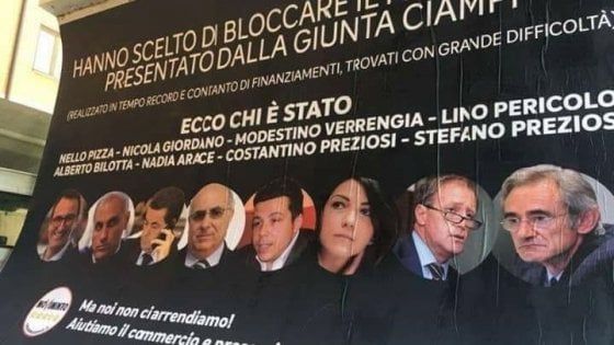 Manifesti gogna del M5S ad Avellino, lettera a Conte e Mattarella: “Rimuovete Sibilia da sottosegretario” 