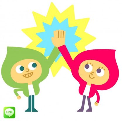 Per il messenger Line, sticker trasgressivi scelti da Mauro Gatti