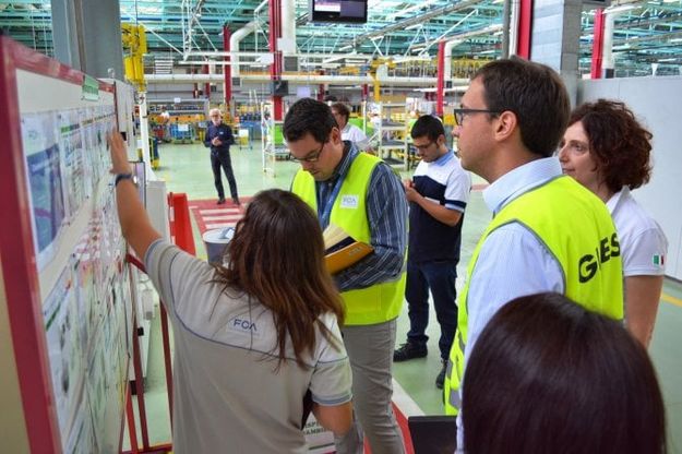 Viaggio nello stabilimento Fiat Chrysler Automobiles di Verrone premiato dai tedeschi