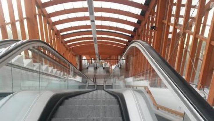 Potenza, chiudono le scale mobili più lunghe d’Europa