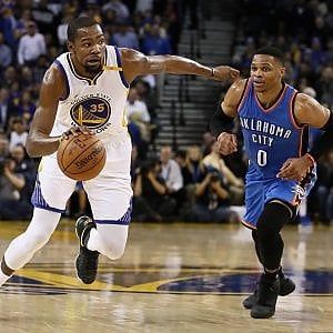 Basket, Nba: Westbrook non basta, l'ex Durant trascina Golden State