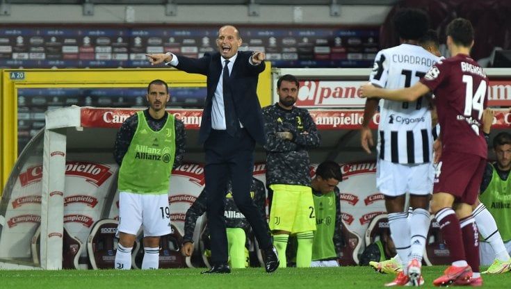 Juventus, Allegri: "Sarebbe stato un peccato non vincere una gara così"