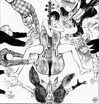 Valentina e il violoncello, un amore a fumetti