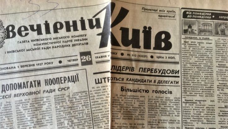 Diario da Kiev. Quando Mosca nascose  Chernobyl con una parata