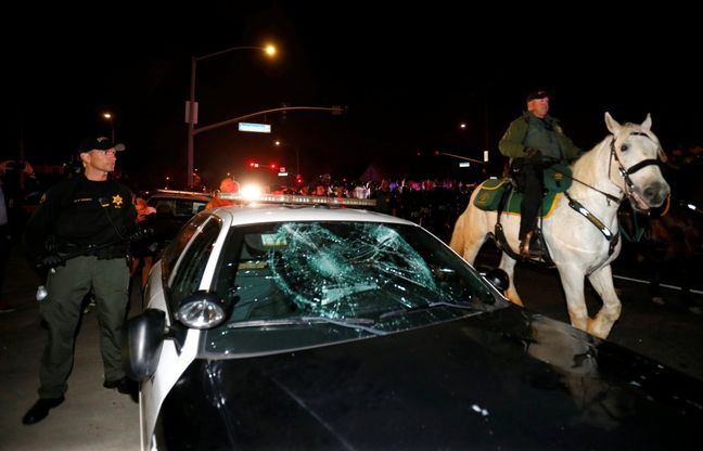 Usa 2016: scontri al comizio di Trump in California