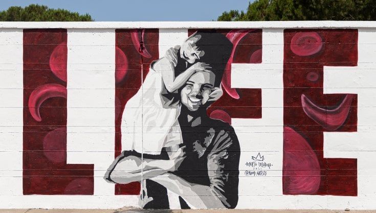 Palermo, la street art che racconta storie di  pazienti