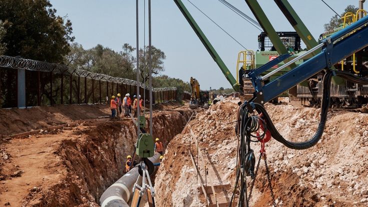 Tap, a Melendugno la talpa in sei mesi ha scavato un tunnel di un chilometro e mezzo