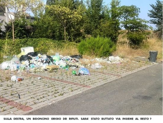 Discariche abusive in zona Spip